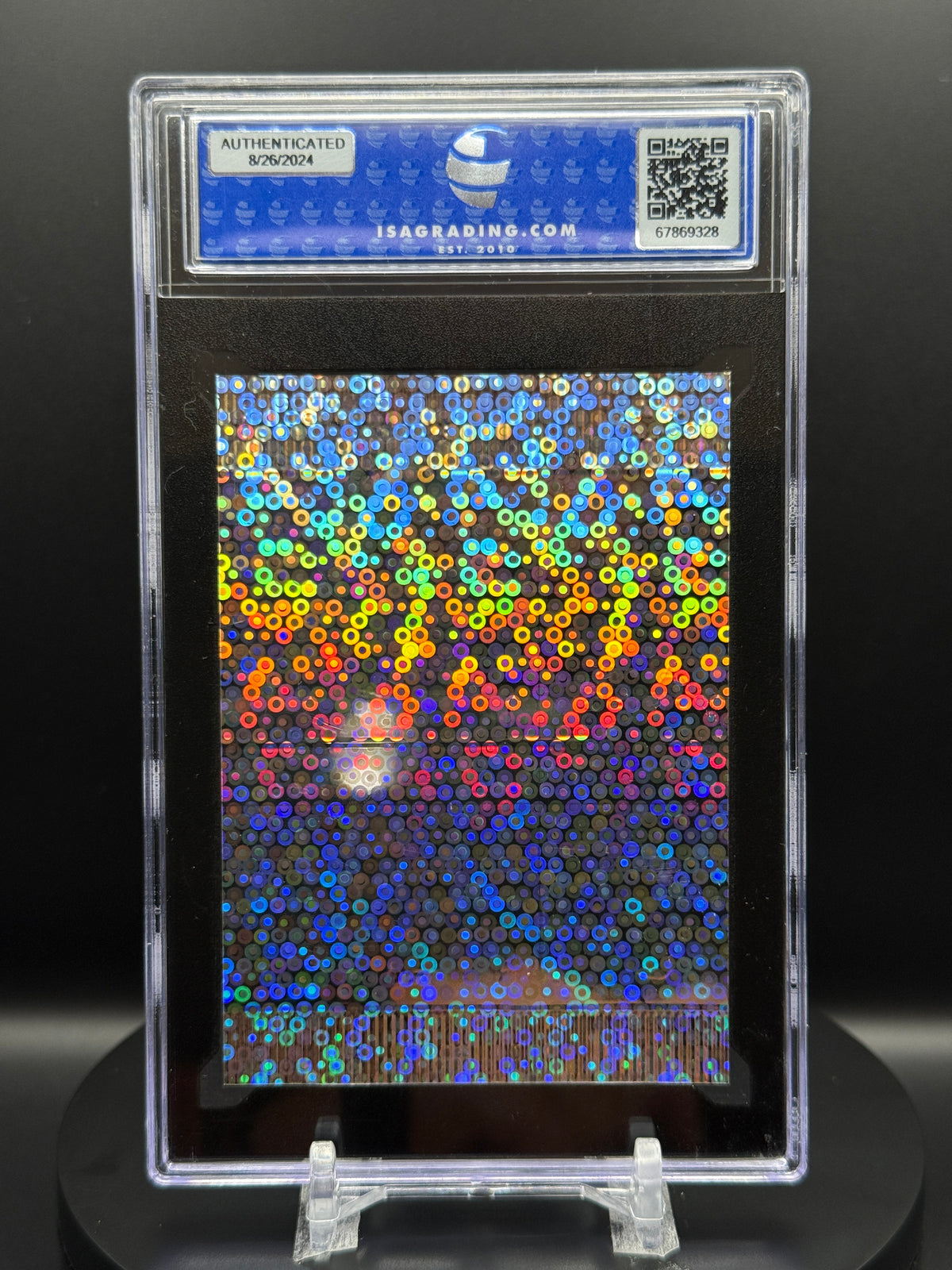 Jahmyr Gibbs & Bijan Robinson 2023 Leaf Exclusive Rookie Pre-Production Proof - Purple Disco 1/1 ISA 9 Mint