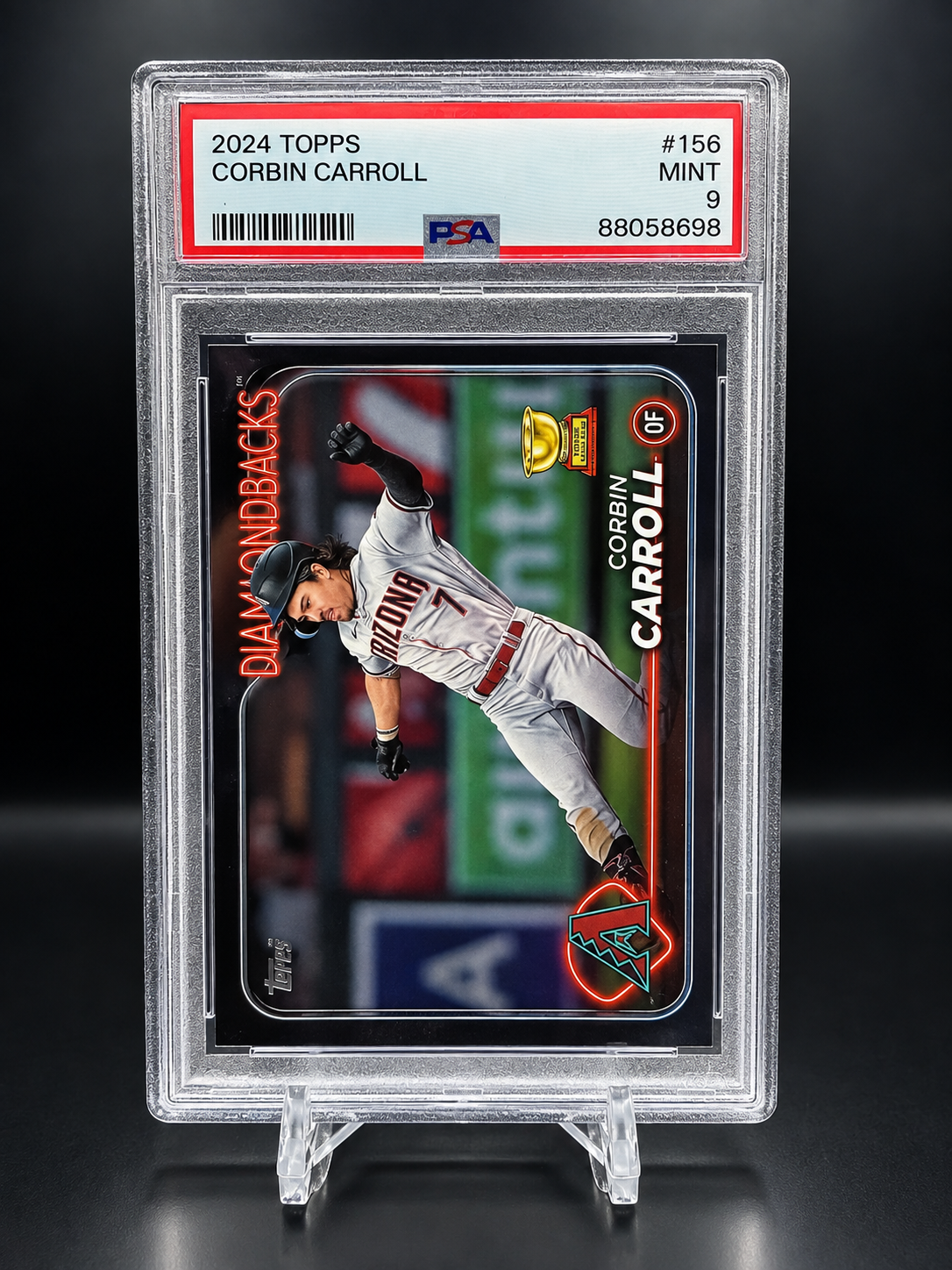 Corbin Carroll 2024 Topps Baseball #156 All Star PSA 9