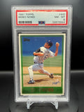 Hideo Nomo 1997 Topps #440 PSA 8